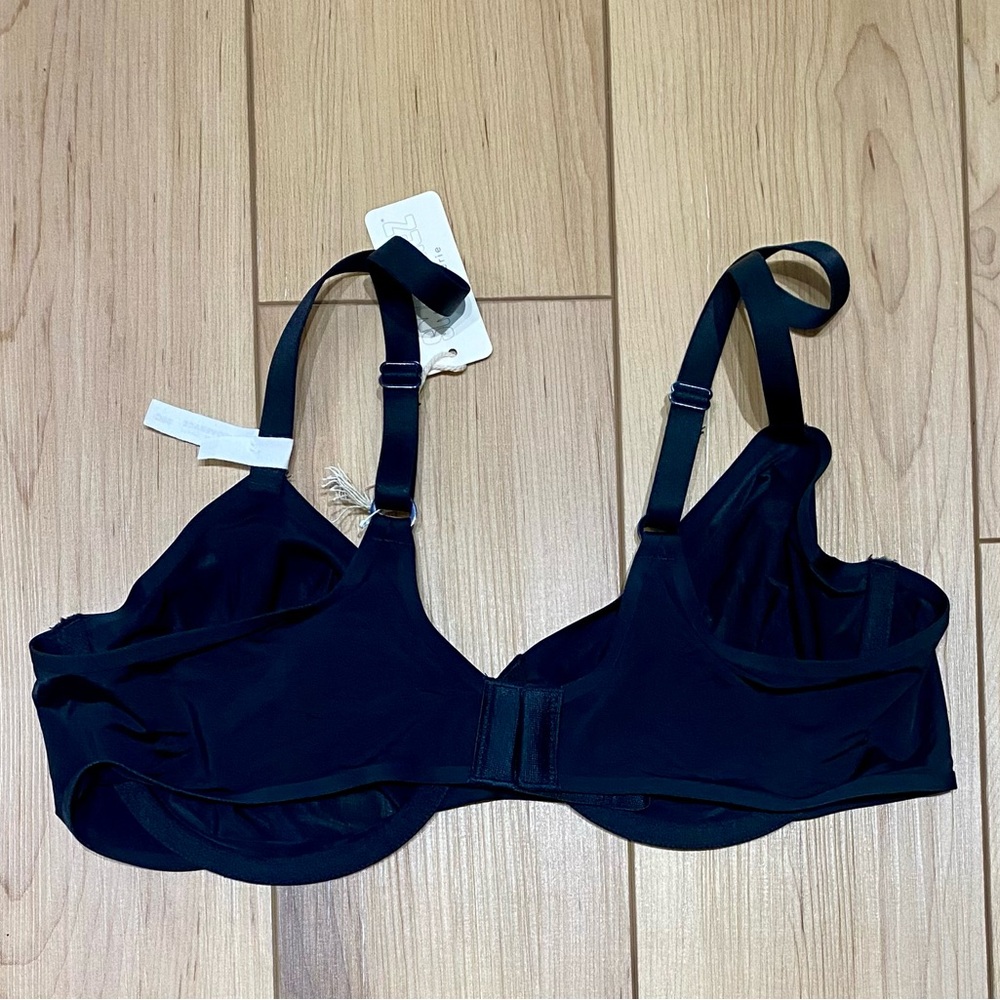 Aerie NWT Smoothez Unlined Underwire Bra 36C Black